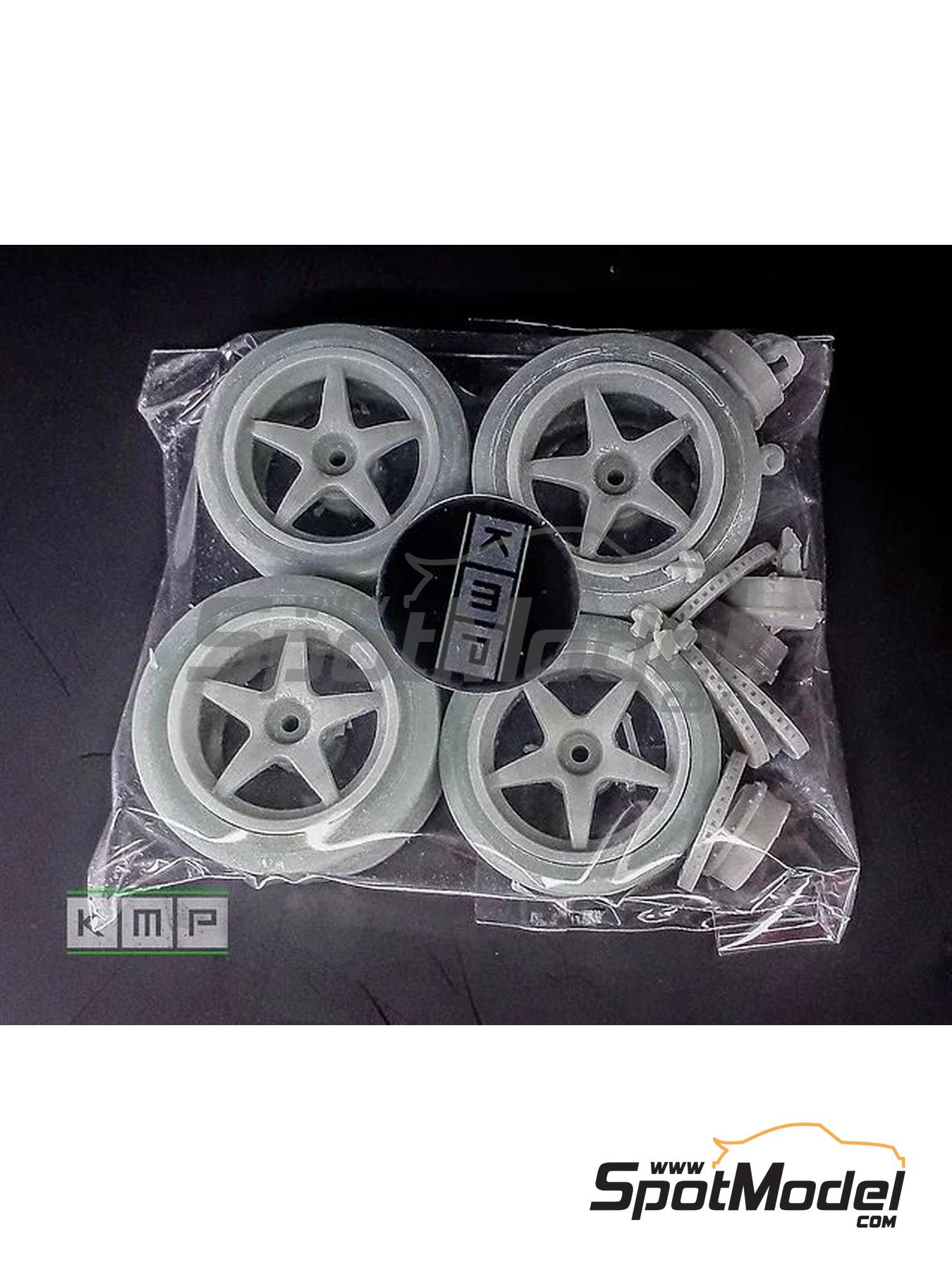KMP Kool Models Production TK24235: Rims and tyres set 1/24 scale